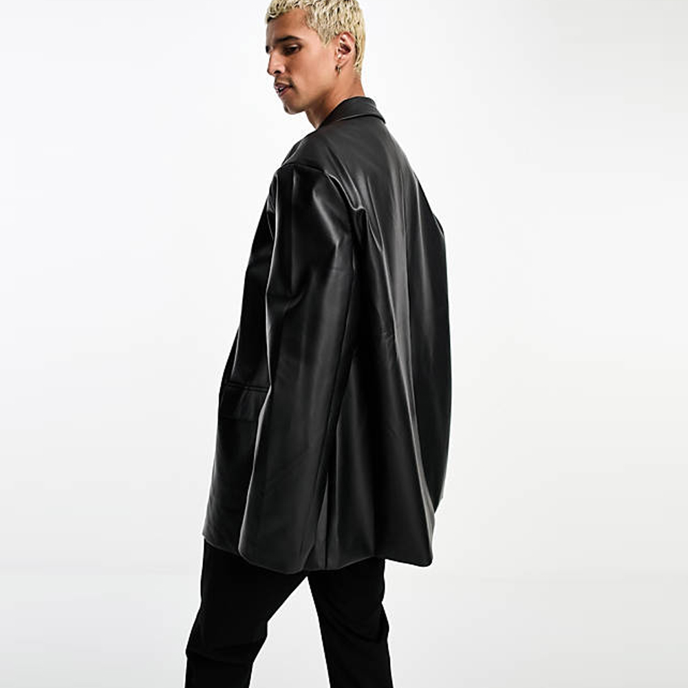 Leather Blazer