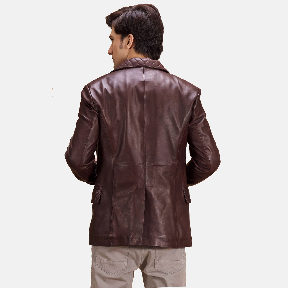 Leather Blazer