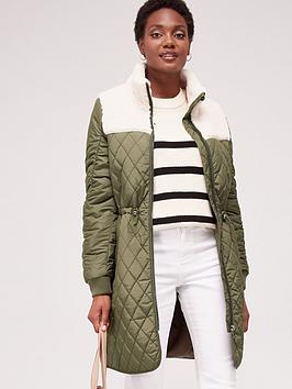 Shearling Coat Green