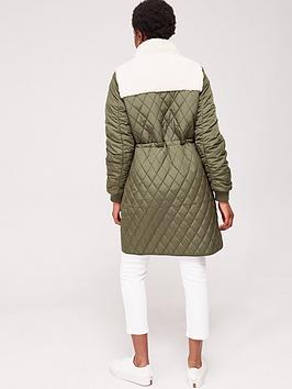 Shearling Coat Green