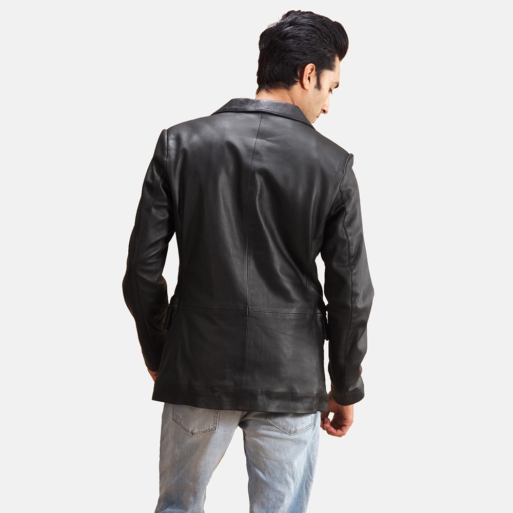 Leather Blazer