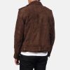 Allaric Alley Mocha Suede Biker Jacket - Image 2